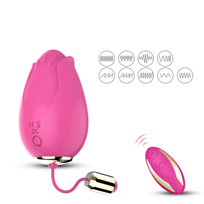 G Spot Vibrating Egg Sex Toys For Women Wireless Control Mini Flower Silicone