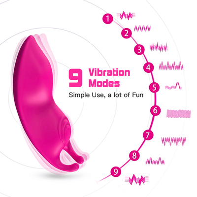 Water Resistant Magnetic Clip Personal Panties Vibrator Bunny Clitoris Stimulation