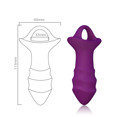 Prostate Massage Sex Toys Silicone Anal Plug With Remote Control