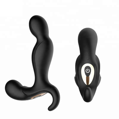 70 Mins Electric Shock Prostate Massager Male Anal Plug Sex Toys FDA Silicone