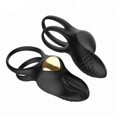 Rechargeable IPX6 Penis Ring Sex Toy Vibrating Love Cock Ring Penis Sleeve Ring