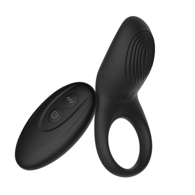Black Remote Control Penis Ring