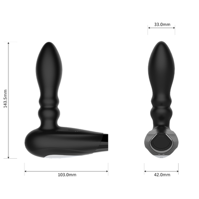 1h Inflatable Vibrating Butt Plug