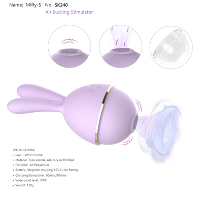 Rabbit Sucking Vibrator Sex Toy