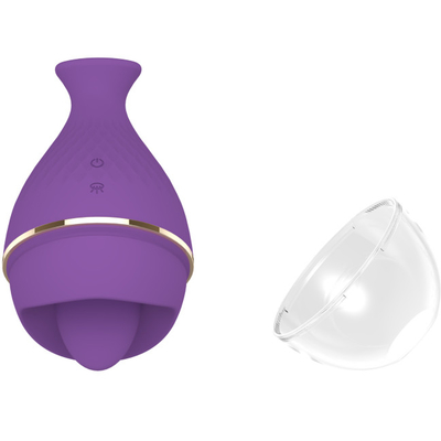 10 Frequencies IPX6 Tongue Licking Sex Toys Rechargeable Vagina Sucking Toy