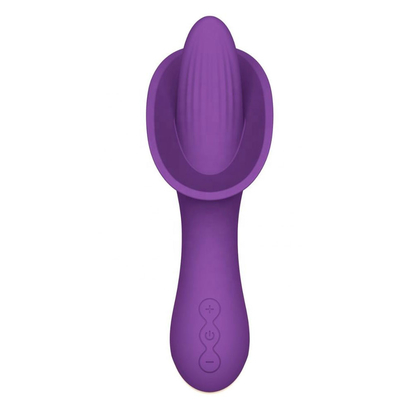 Real Touch Feeling Tongue Licking Vibrator Rechargeable T Massager OEM ODM