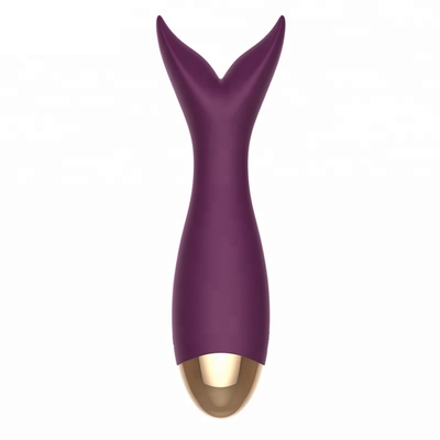 FDA Silicone Clit Stimulation Massager Dolphin Shaped Clit G Spot Vibrator Sex Toy