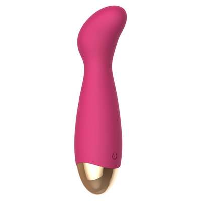 139.2mm Flexible Female Personal Massager Internal Barbara Purple Silicone Vibrator