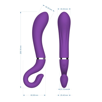 IPX6 10 Frequencies Artificial Vagina Vibrator Sex Toy For Women 206.2*60.9*35.4mm