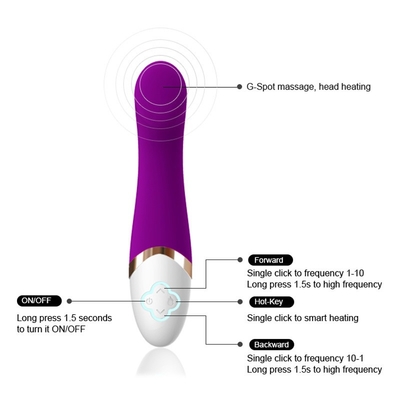Wholesale Electric Body Heating Vibrator Massager Adult Sex Toys