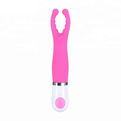 150*29*26mm IPX5 7 Modes Rabbit Wand Massager Silicone Focused Clitoral Stimulator