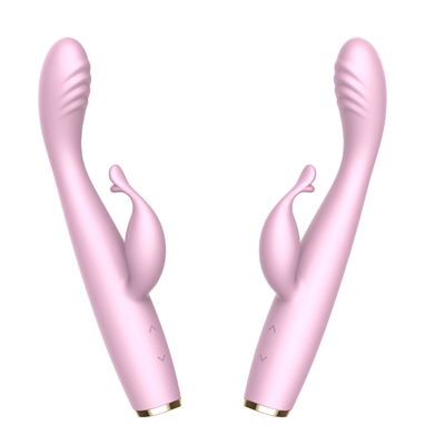 Wireless G Spot Soft Anal Vibrator Female Dual Motor Silent Rabbit Vibrator