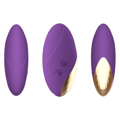 40.1mm Purple Bullet Vibrator Powerful Clit Stimulation Toys Waterproof Love Ball