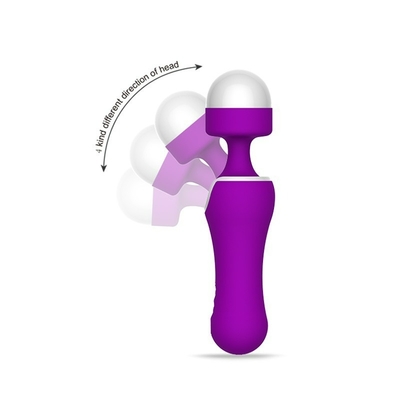 4 Types Adjustable Head Silicone Vibrator For Vegina Adult Wand Massager 180*46*45mm