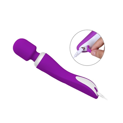 Electric Silicone Clitoral Stimulation Toys Handheld Wand Massager Sexual Pleasure Toys