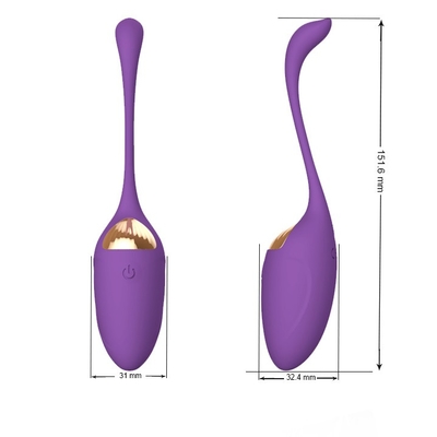 Non Toxic Silicone Pussy Vibrating Love Eggs Female Masturbation Self Pleasuring Toys