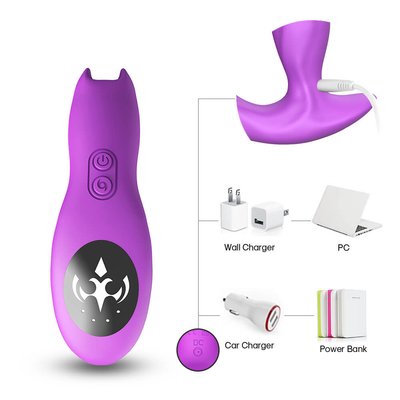 Rotating And Vibrating Men Prostate Massager Silicone Homemade Sex Toy