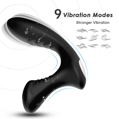 Male Orgasm Electric Prostate Massager Hands Free Anal Butt Vibrator Masturbator