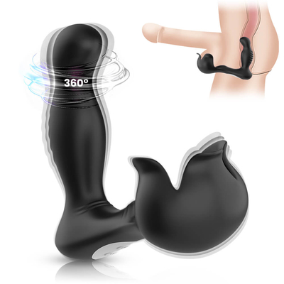 9 Speed Prostate Massage Device Hands Free Anal Butt Vibrator Male Orgasm Masturbator