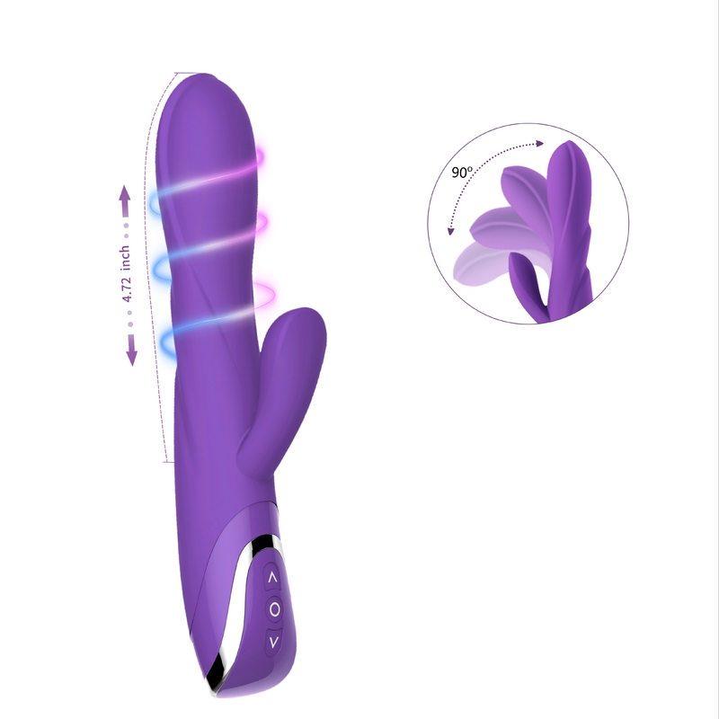 Remote Controller Dildo Vibrating G Spot Rabbit Vibrator With Bunny Ears For Clitoris Stimulation Women Toy