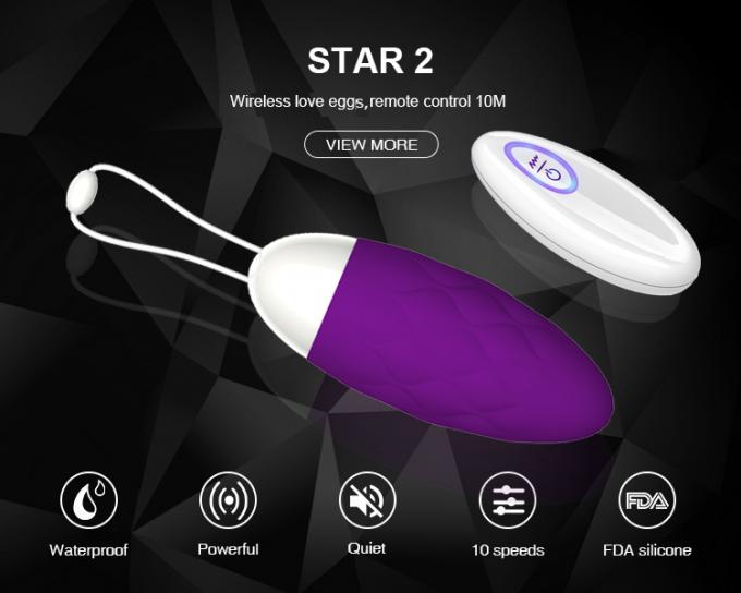 Girl Beginner Mini Egg Vibrator Vaginal Egg Nipple Stimulation For Males 0